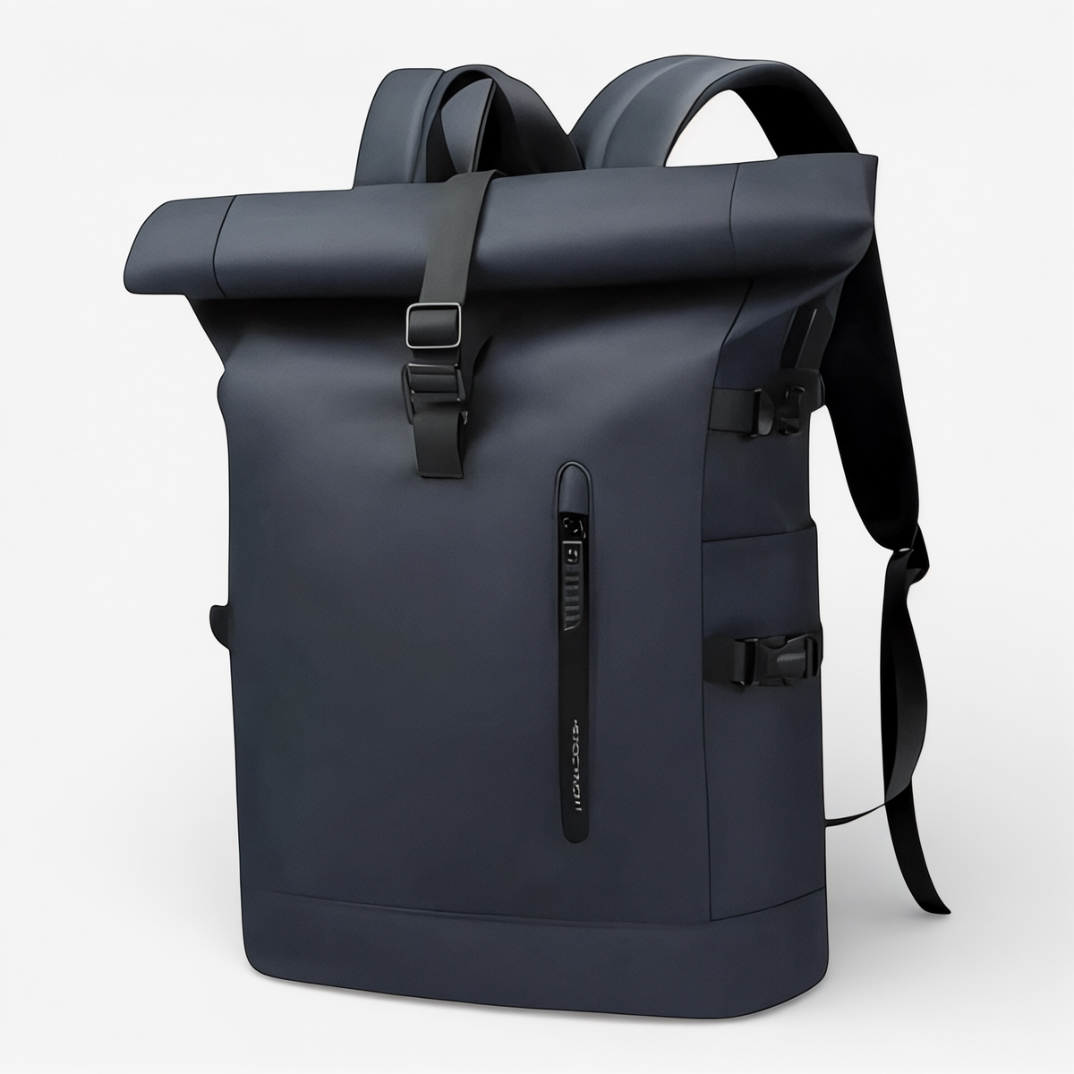 Sac à Dos Urbain Homme – Rolltop, Tissu Déperlant & Port USB, 15.6”