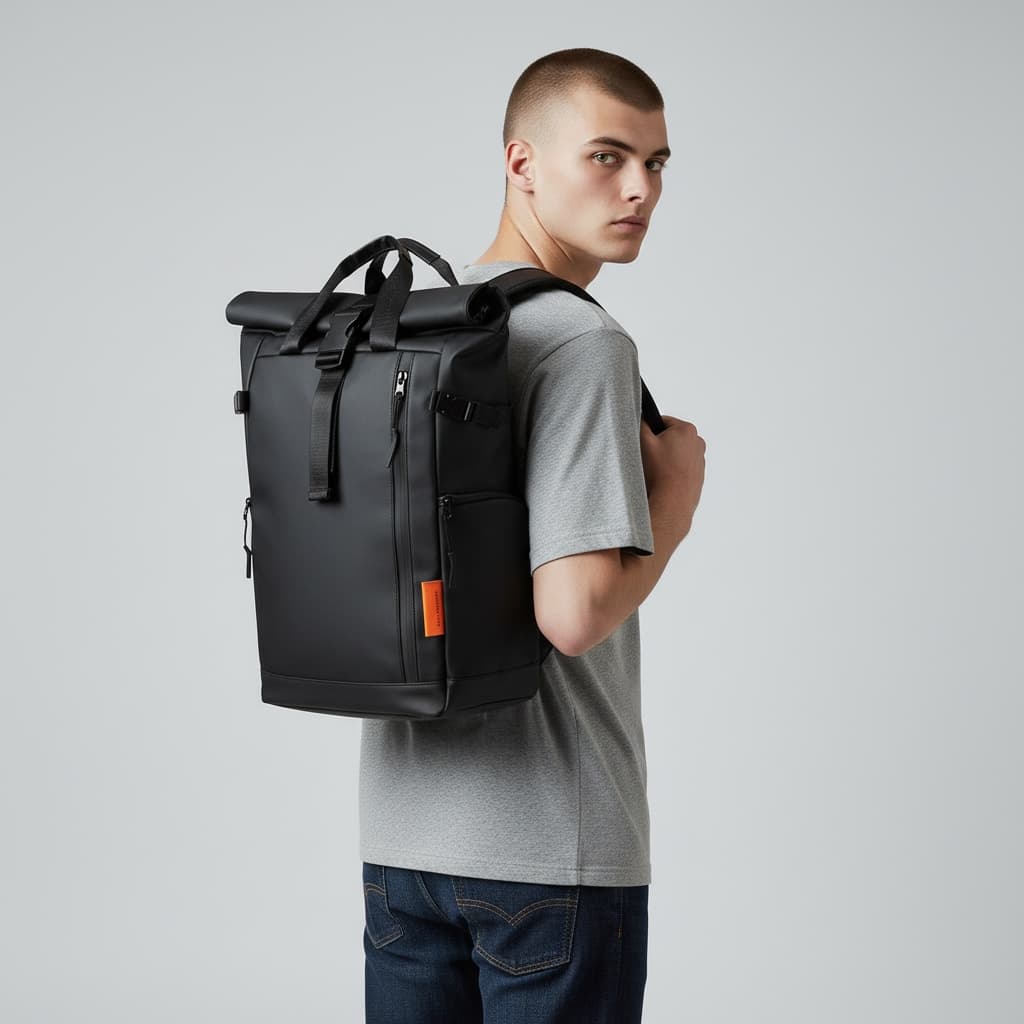 Sac à Dos Nylon – Léger, Imperméable, Grande Capacité, Organisation Intelligente