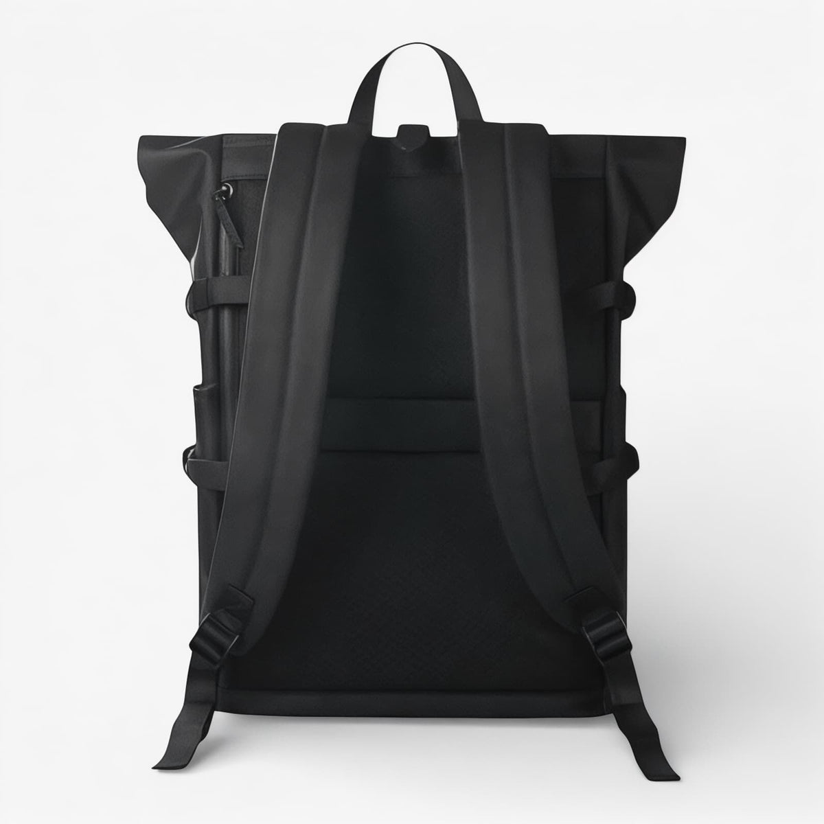 Sac à Dos Urbain Homme – Rolltop, Tissu Déperlant & Port USB, 15.6”